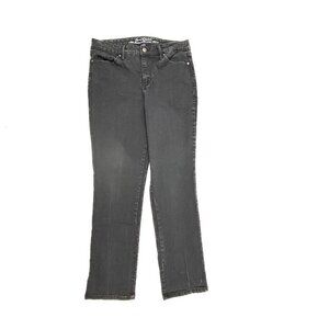Gloria Vanderbilt Modern Straight Leg Women's size 10 Black Denim Jeans